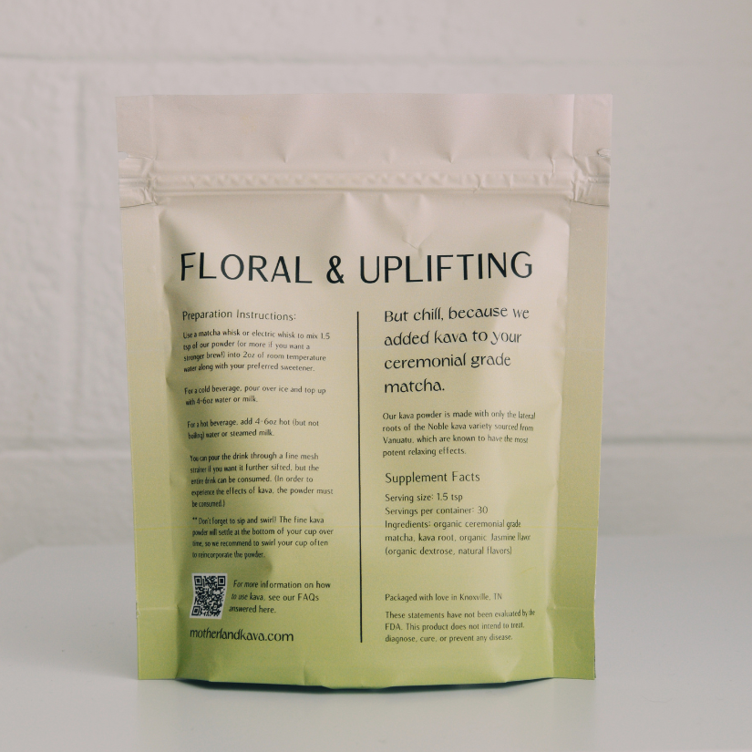 Jasmine Matcha Kava