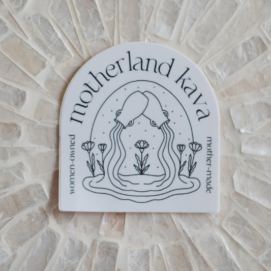 Motherland Kava | Arch Sticker - Motherland Kava